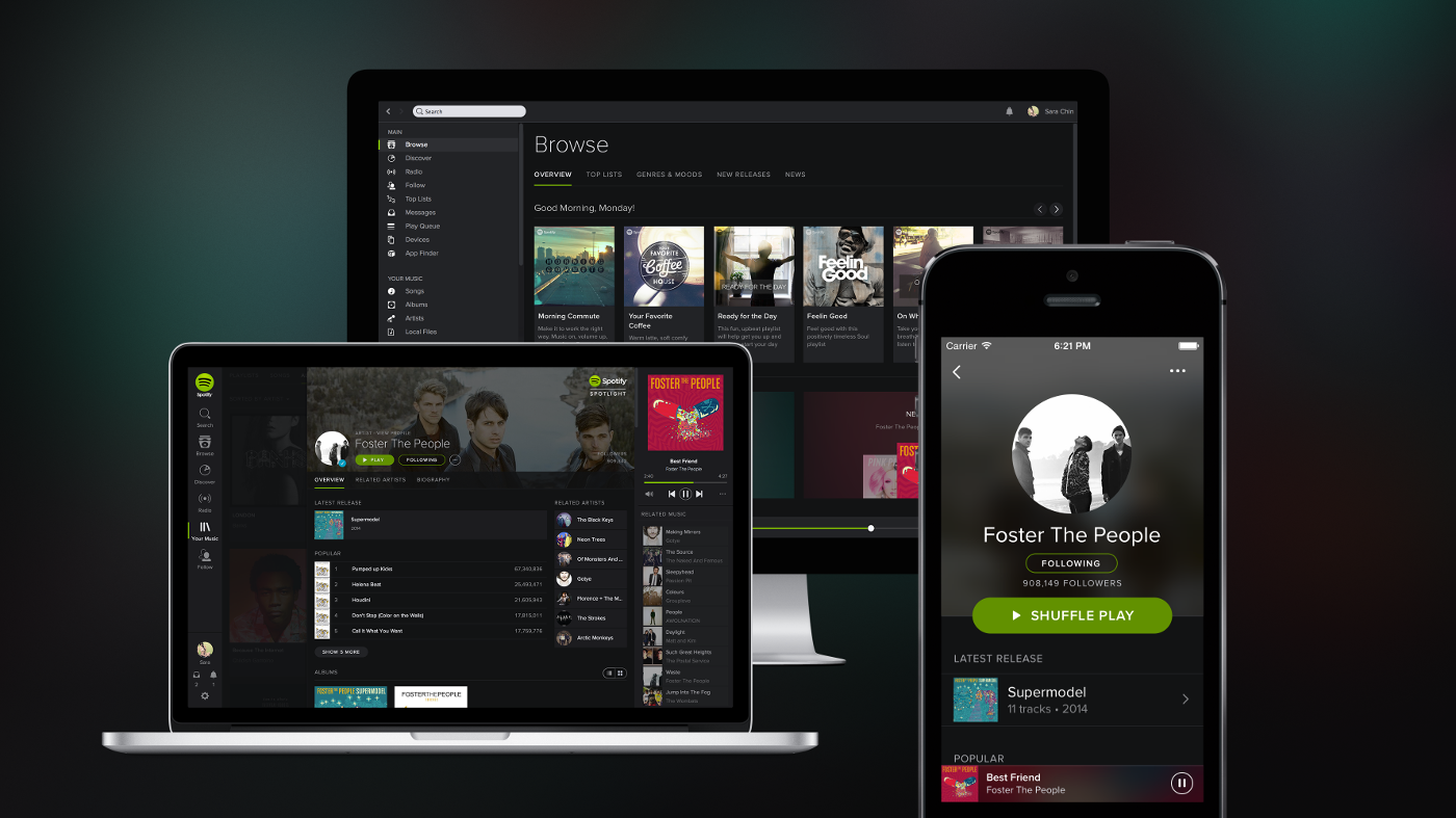 Spotify 1.2.14.1141 instal the last version for mac