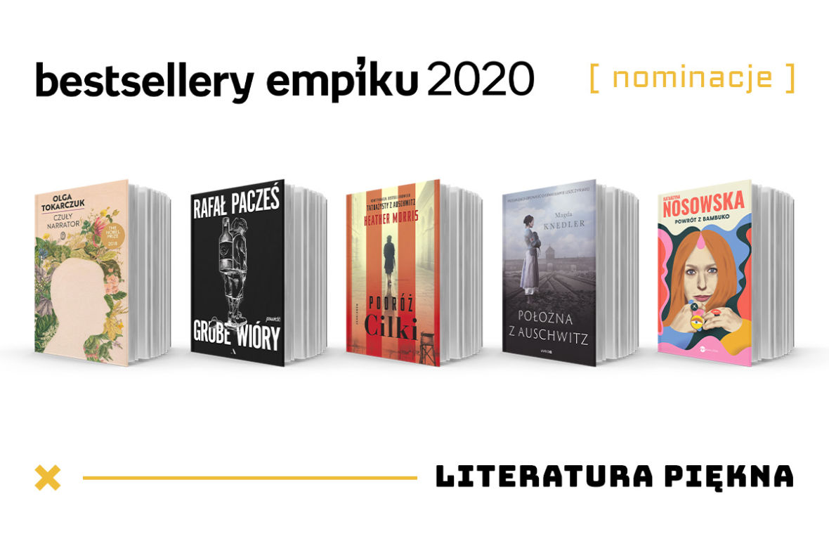 Poznaliśmy listę nominacji do Bestsellerów Empiku 2020 Kiedy gala