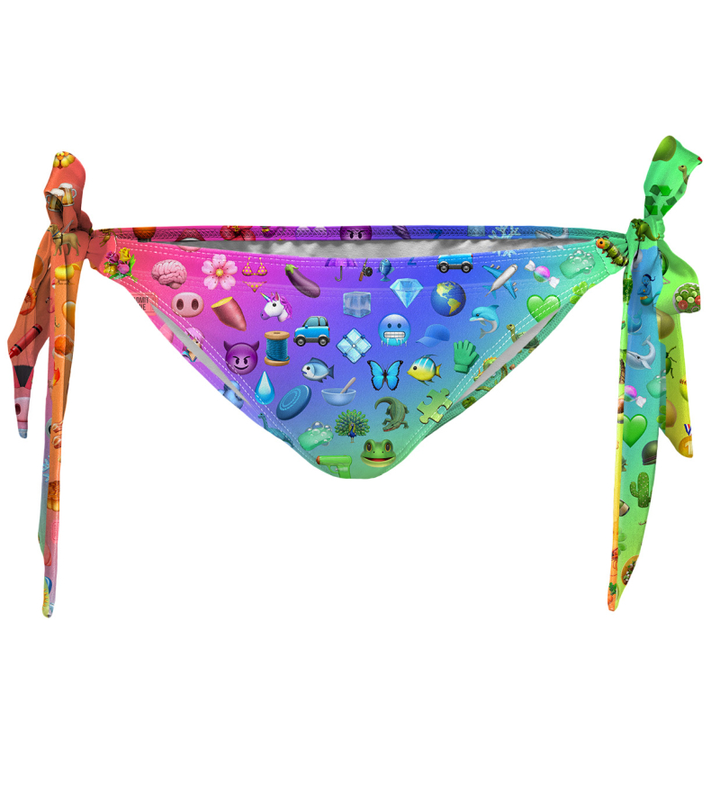 Rainbow Emoji Bikini Bows Bottom Mr Gugu Miss Go