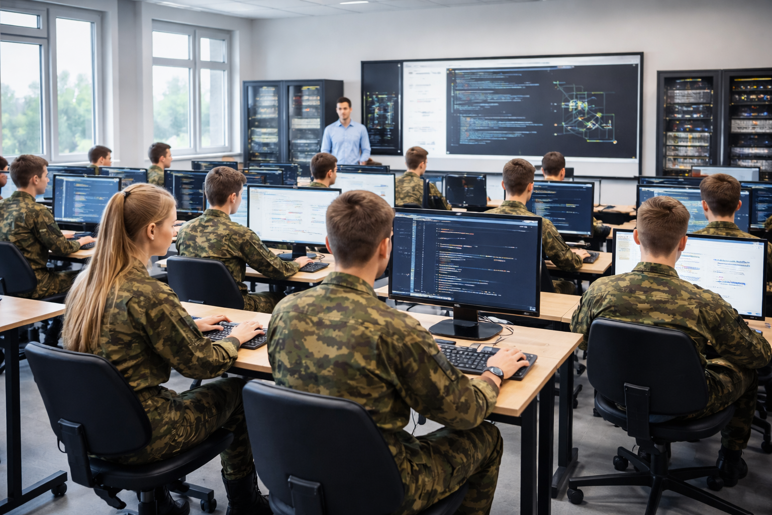 Pracownia informatyczna &ndash; technik informatyk ze specjalnością cyberbezpieczeństwo OPM