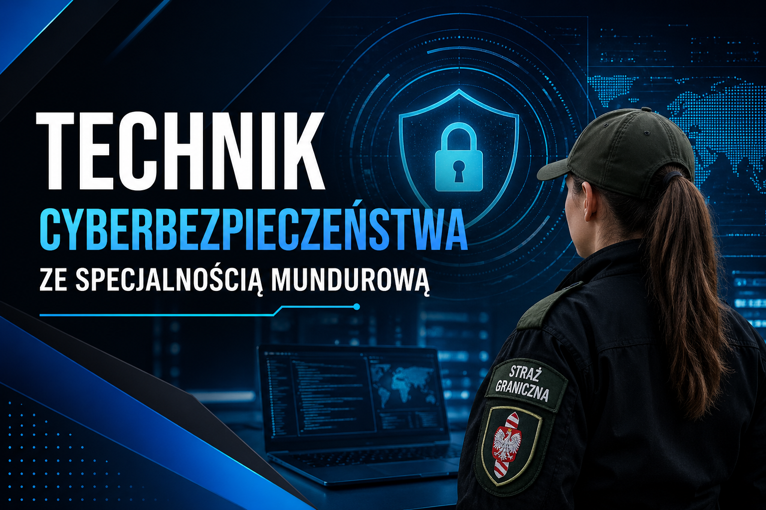 Technik cyberbezpieczeństwa ze specjalnością mundurową w Technikum w Zespole Szkół w Żywcu