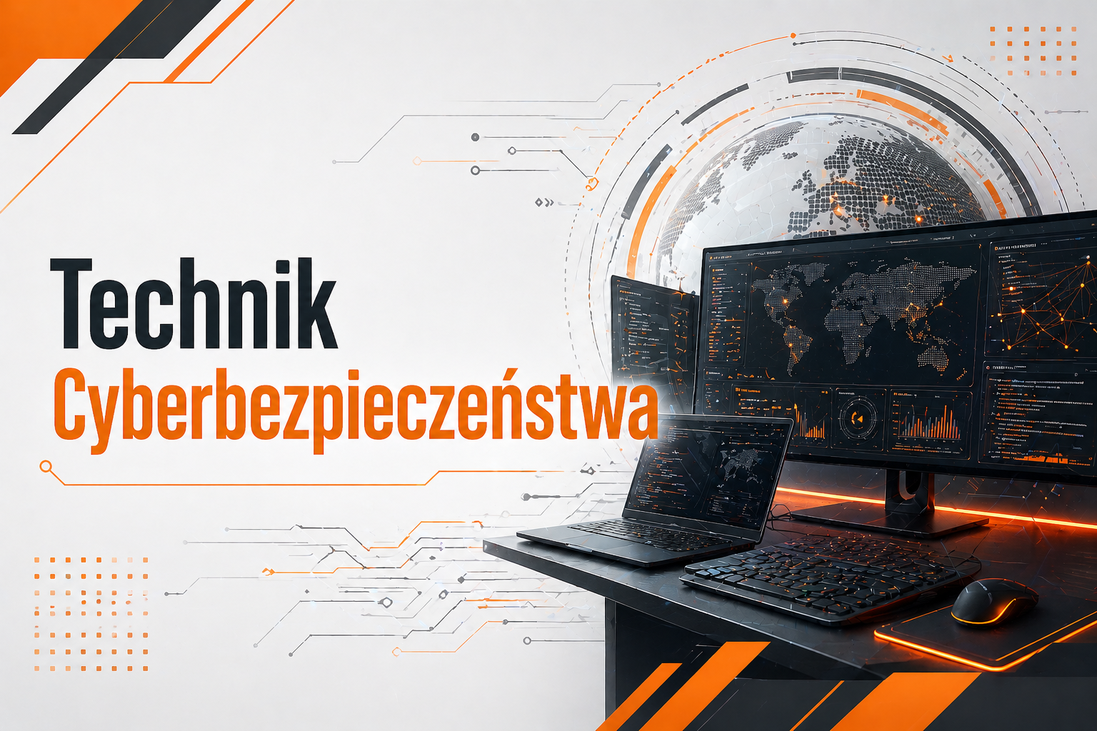 Technik cyberbezpieczeństwa w Technikum w Zespole Szk&oacute;ł im. Mikołaja Kopernika w Sosnowcu