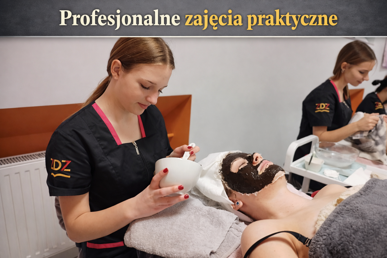 &bdquo;Profesjonalne zajęcia praktyczne - LO specjalność kosmetyczna&rdquo;