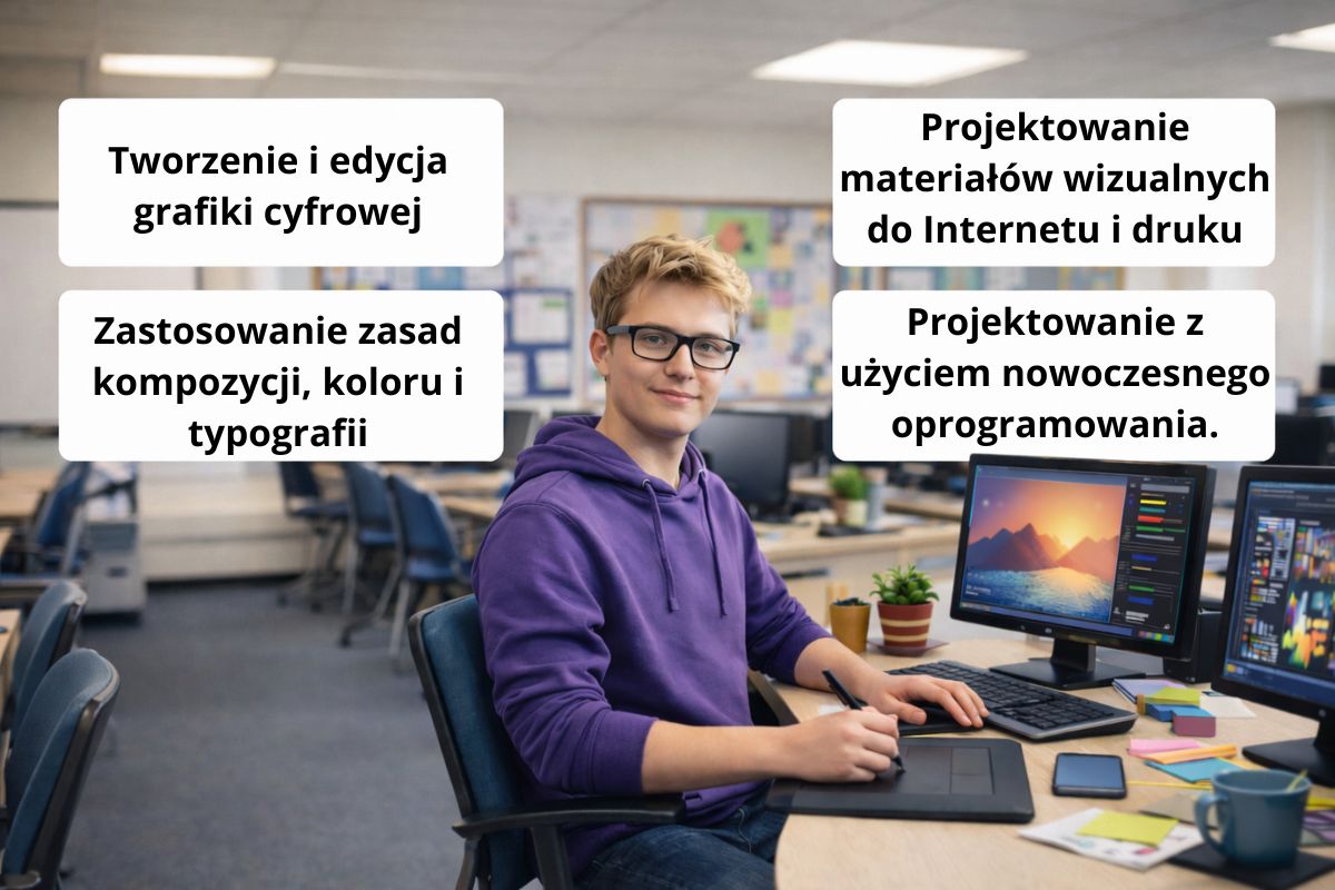 Zajęcia z grafiki komputerowej &ndash; Umiejętności rozwijane podczas nauki