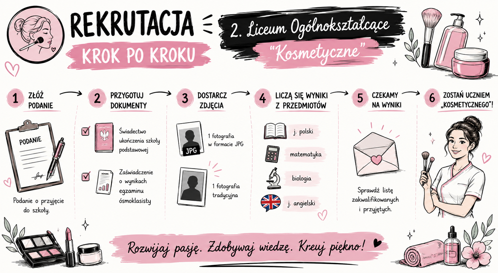 Rekrutacja krok po kroku_kosmetyczne