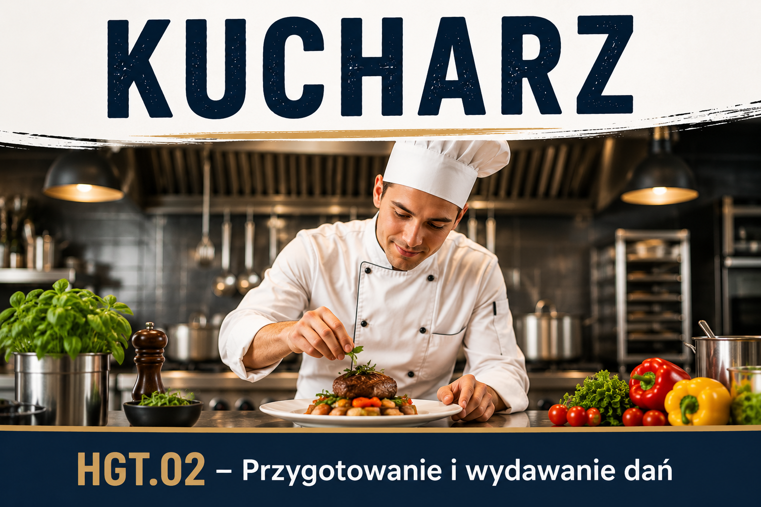Kucharz w Branżowej Szkole I Stopnia im. Mikołaja Kopernika w Sosnowcu