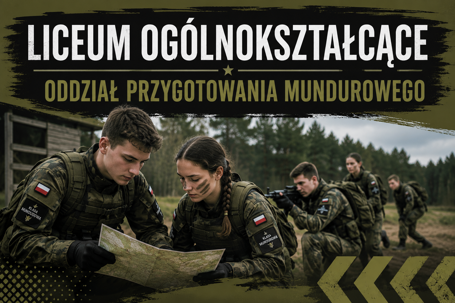 Liceum Og&oacute;lnokształcące w Kętach ZDZ w Katowicach - Oddział Przygotowania Mundurowego &ndash; przygotowanie do matury i edukacja mundurowa