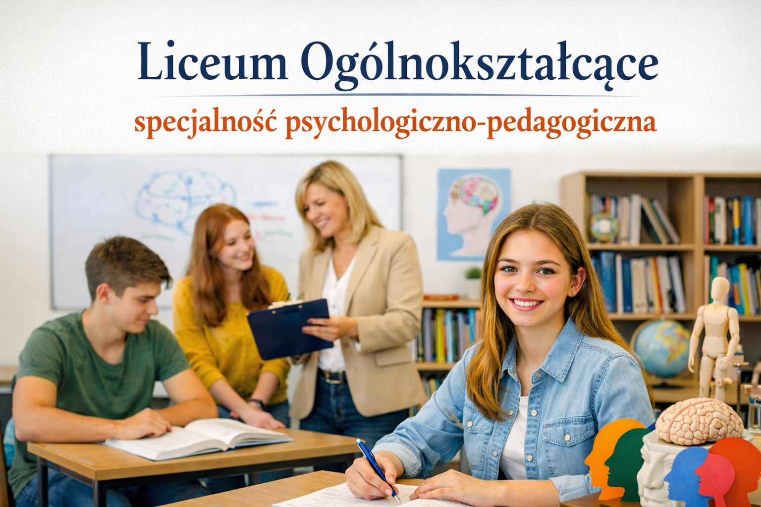 Liceum Og&oacute;lnokształcące specjalność psychologiczno-pedagogiczna &ndash; Liceum  w Andrychowie ZDZ w Katowicach