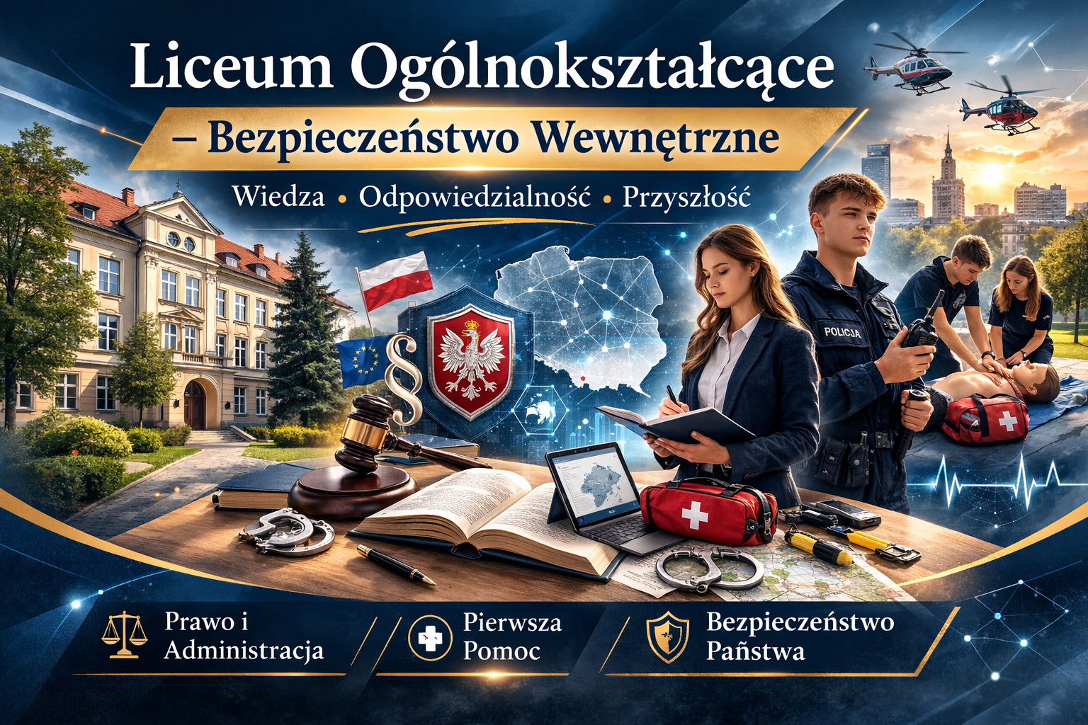 Liceum Ogólnokształcące ze specjalnością bezpieczeństwo wewnętrzne w Ustroniu ZDZ w Katowicach