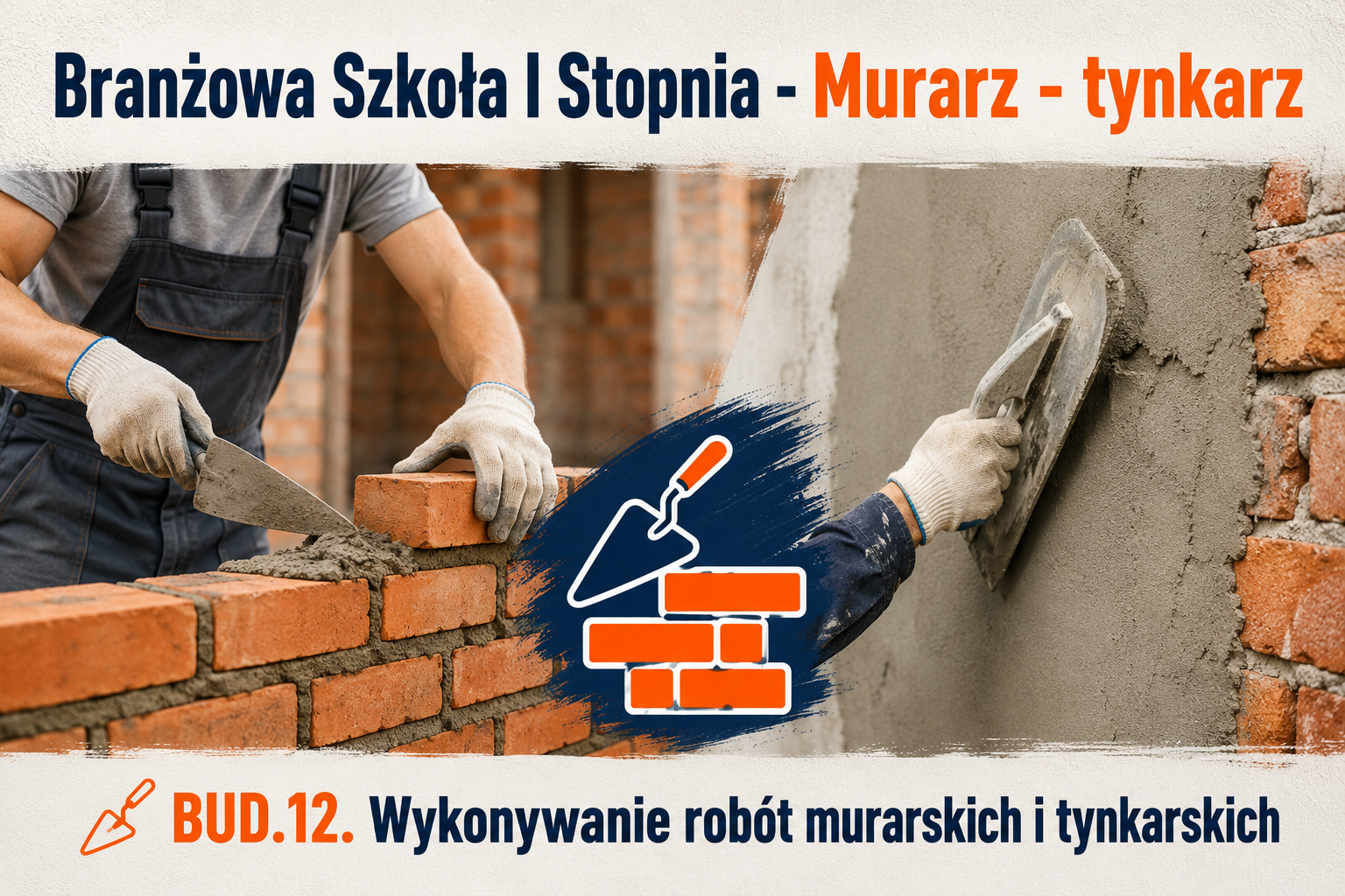 Branżowa Szkoła I Stopnia w Andrychowie ZDZ Katowice - zawód Murarz-Tynkarz