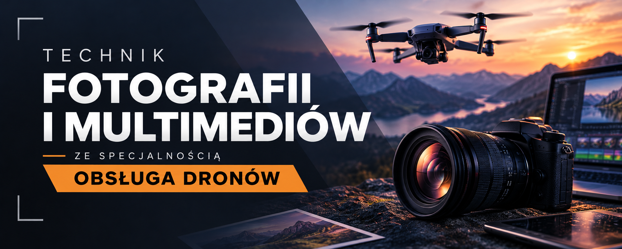 Technik fotografii i multimediów ze specjalnością obsługa dronów – Technikum w Katowicach Zakładu Doskonalenia Zawodowego w Katowicach