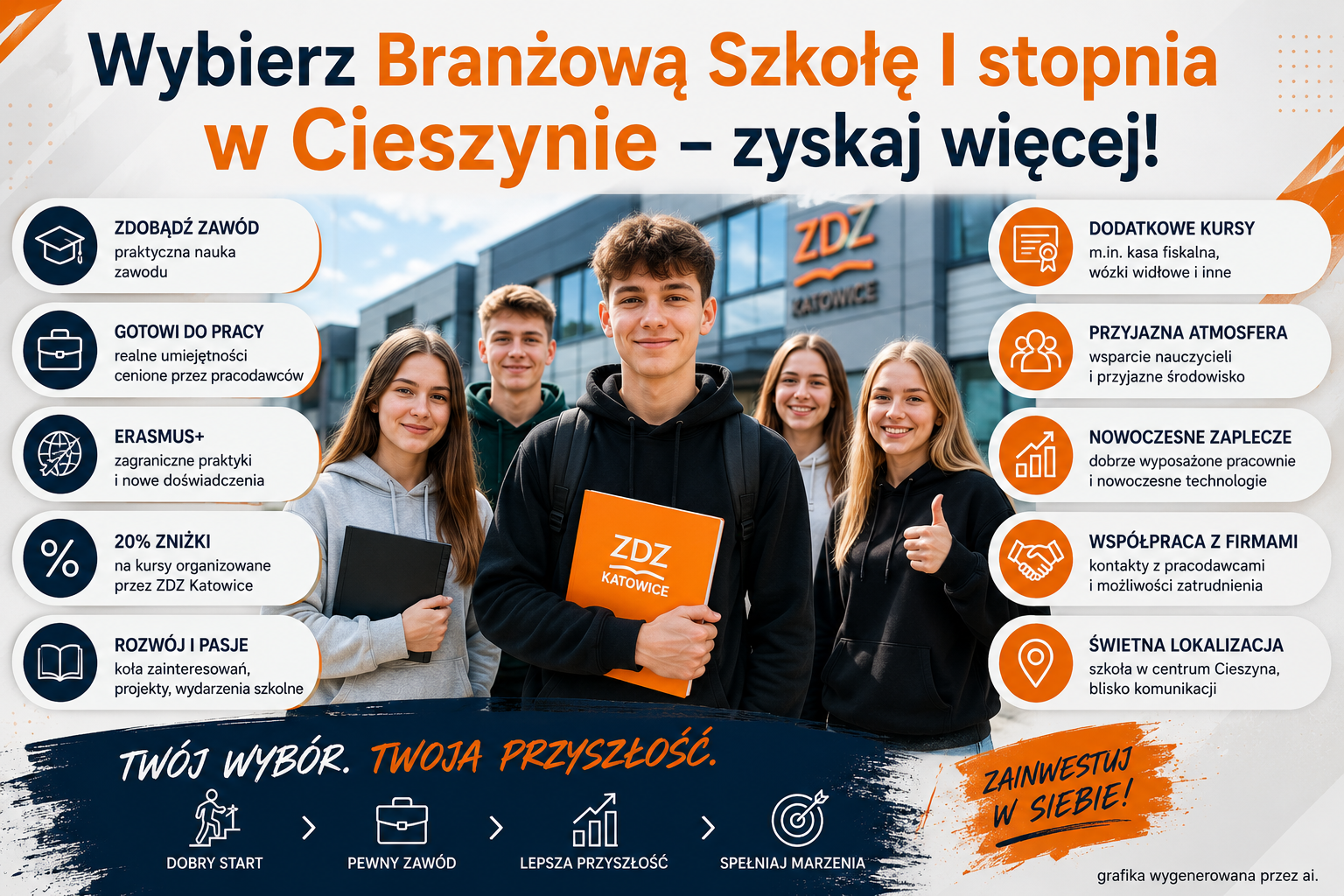 Branżowa Szkoła I stopnia w Cieszynie, ZDZ w Katowicach, magazynier-logistyk &ndash; Dlaczego warto.