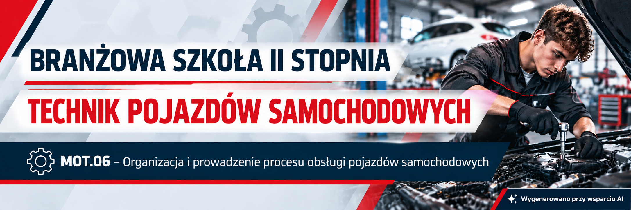 Branżowa Szkoła II Stopnia w Trzebini ZDZ w Katowicach – Technik pojazdów samochodowych, kwalifikacja MOT.06