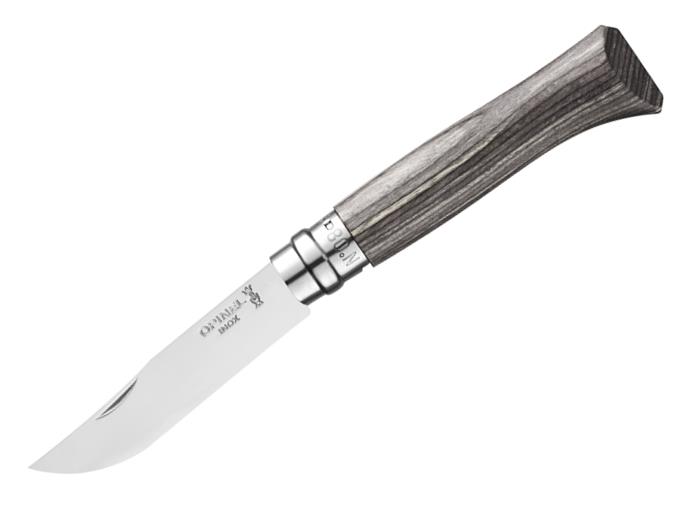 Nóż OPINEL Inox No. 8  brzoza brunatna 8 lam 1