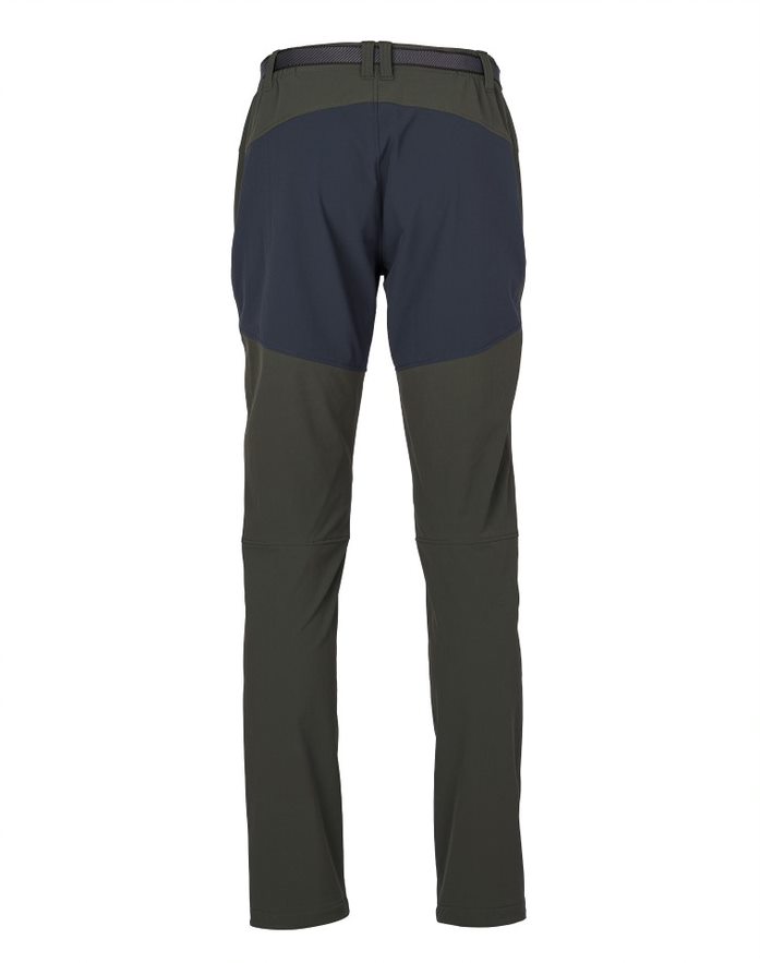 Pantalon Technique Ternua Belonia - Tissu élastique Imperméable Sans PFC, Genoux Renforcés, Bas Réglable