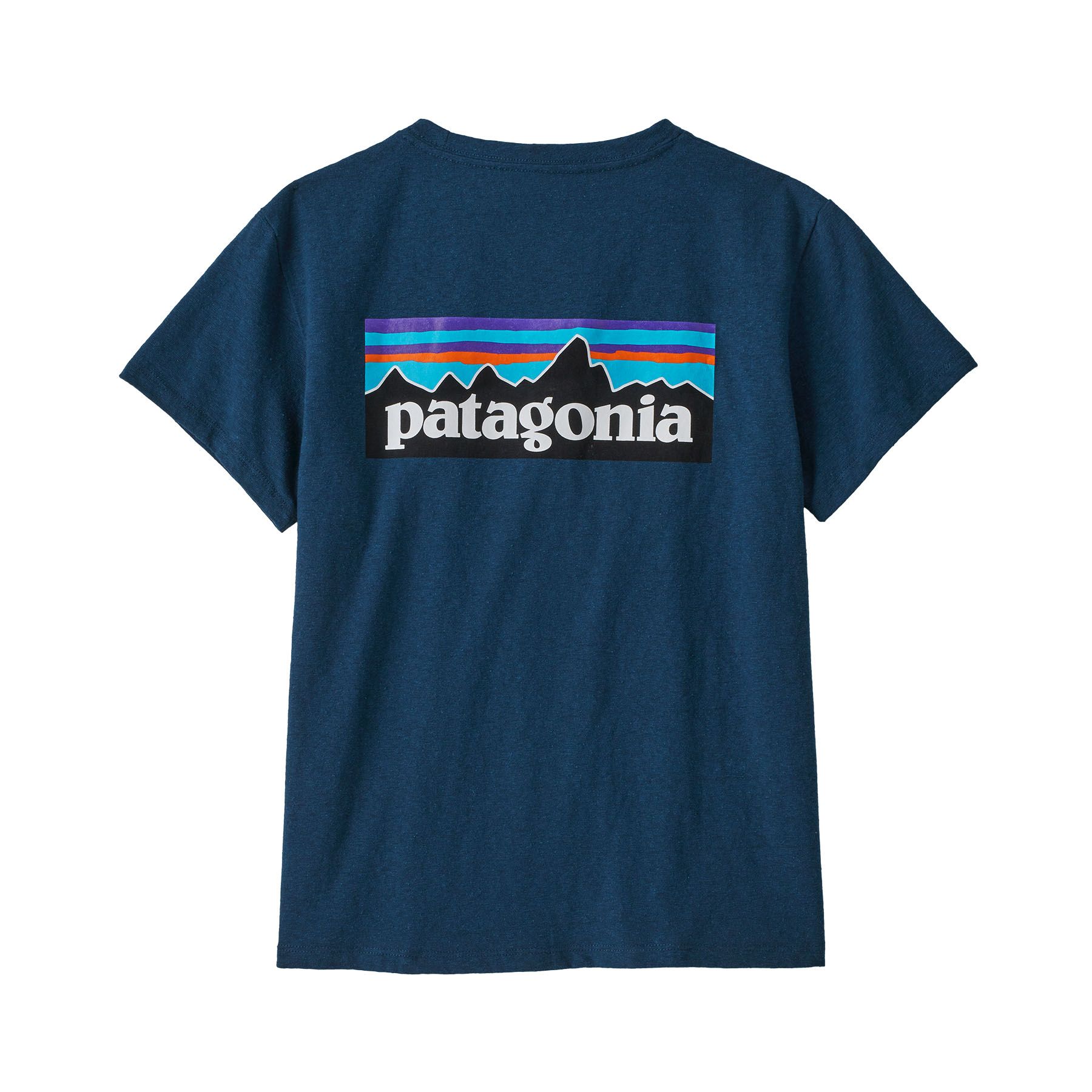 Koszulka damska PATAGONIA P-6 Logo S/S WBS23_37567_TIDB_TO