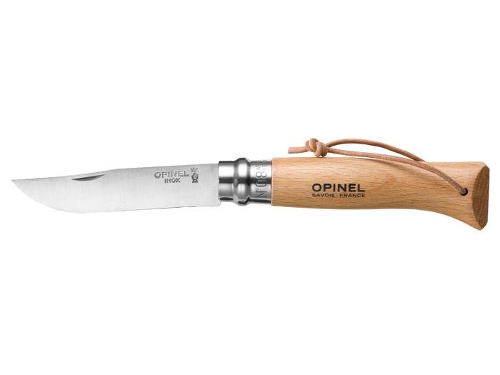 Nóż OPINEL Inox No.08 z rzemykiem adv 81 miniaturka