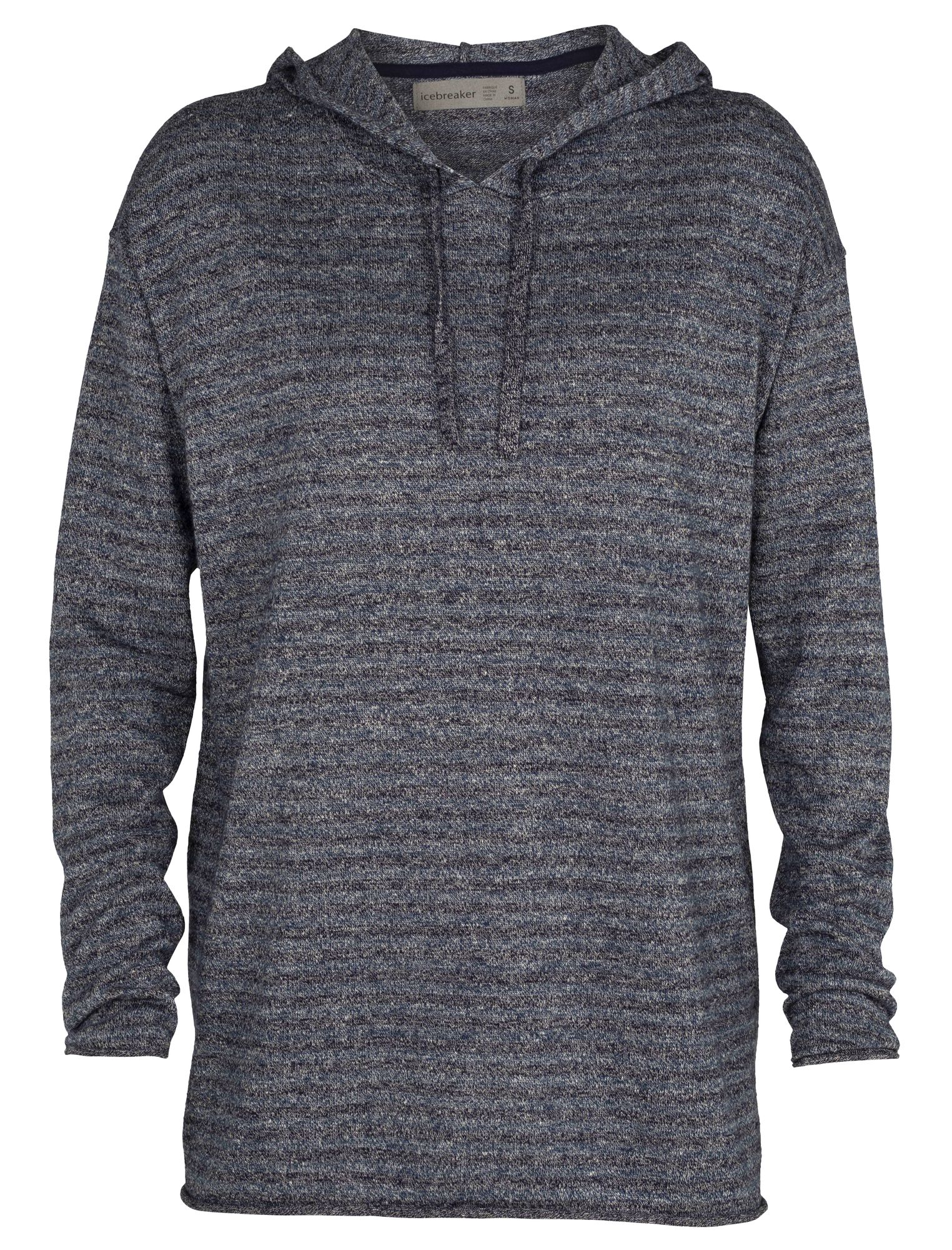 Bluza damska ICEBREAKER Flaxen Hoody 105369 SS21 WOMEN FLAXEN LS HOODED PULLOVER SWEATER  105369440_1_wynik miniaturka