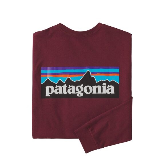 Koszulka męska PATAGONIA P-6 Logo L/S POS WBF22_38518_SEQR_wynik miniaturka
