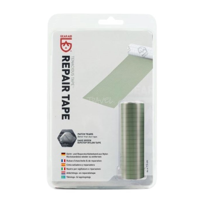 Taśma naprawcza GEARAID gearaid tenacious tape repair tape green nylon miniaturka