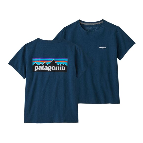 Koszulka damska PATAGONIA P-6 Logo S/S POS WBS23_37567_TIDB miniaturka
