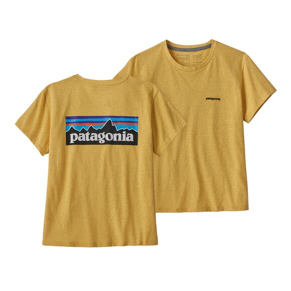 Koszulka damska PATAGONIA P-6 Logo S/S POS WBS23_37567_SUYE miniaturka