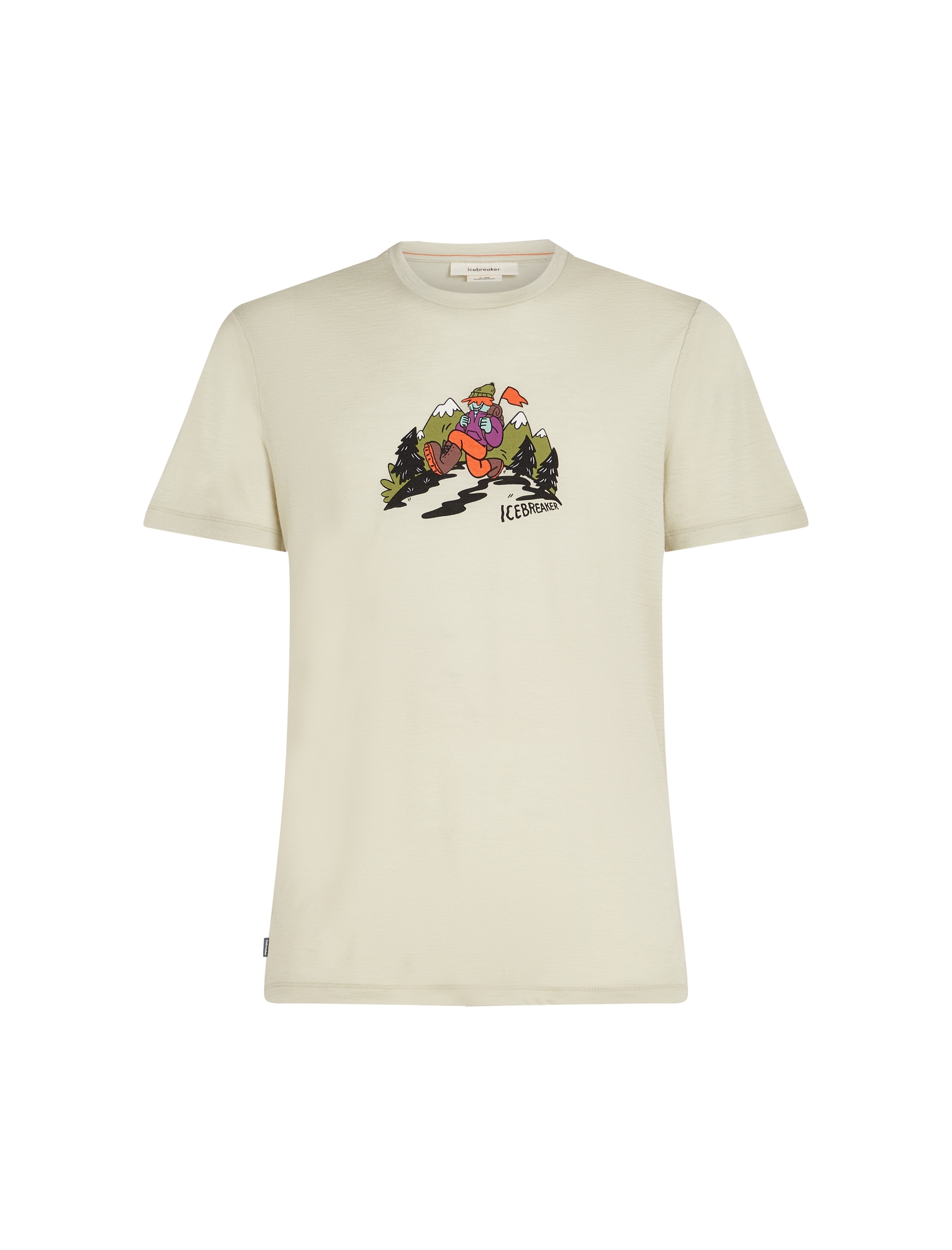 Koszulka męska ICEBREAKER Tech Lite S/S 576G SS25 IM W Men Merino 150 Tech Lite SS Tee Catch Me Outside 0A576G01T_01_wynik miniaturka