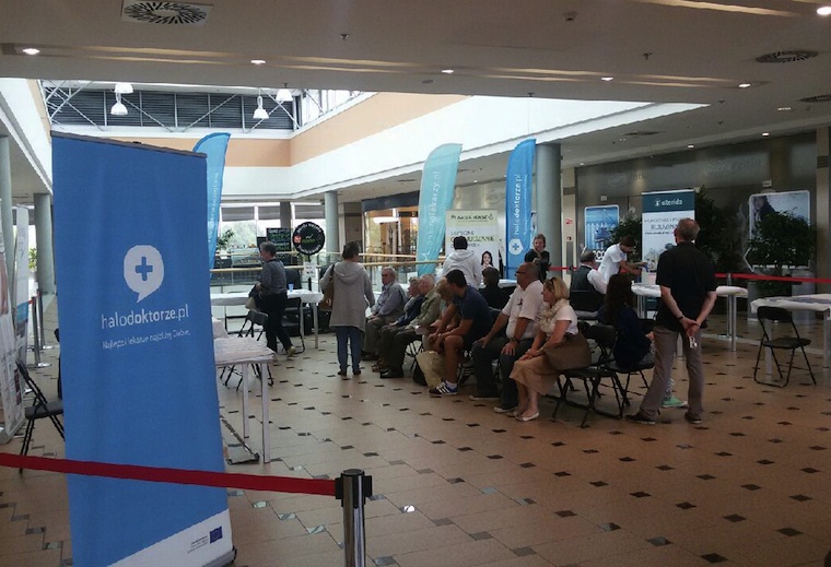 Otwarcie HaloDoktorze.pl w Poznaniu! Lekarze specjaliści przyjmowali bezpłatnie.