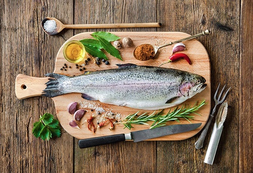 Pstrąg dla malucha i …