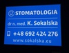 {'id': 35984, 'name': 'Łódź'} Chirurg stomatolog
                                       dr n. med. Katarzyna Sokalska