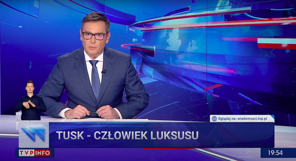 Michał Adamczyk w materiale o butach Donalda Tuska