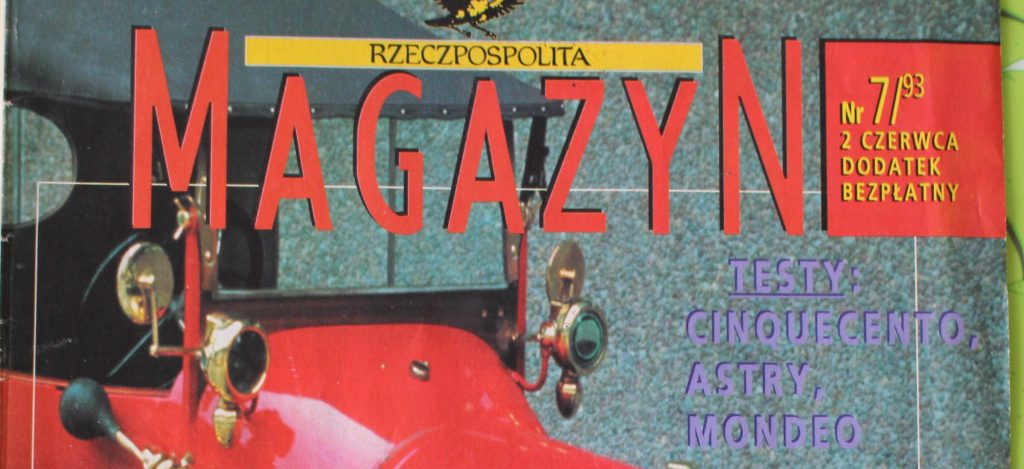 Magazyn Motoryzacyjny Rzeczpospolita 1993
