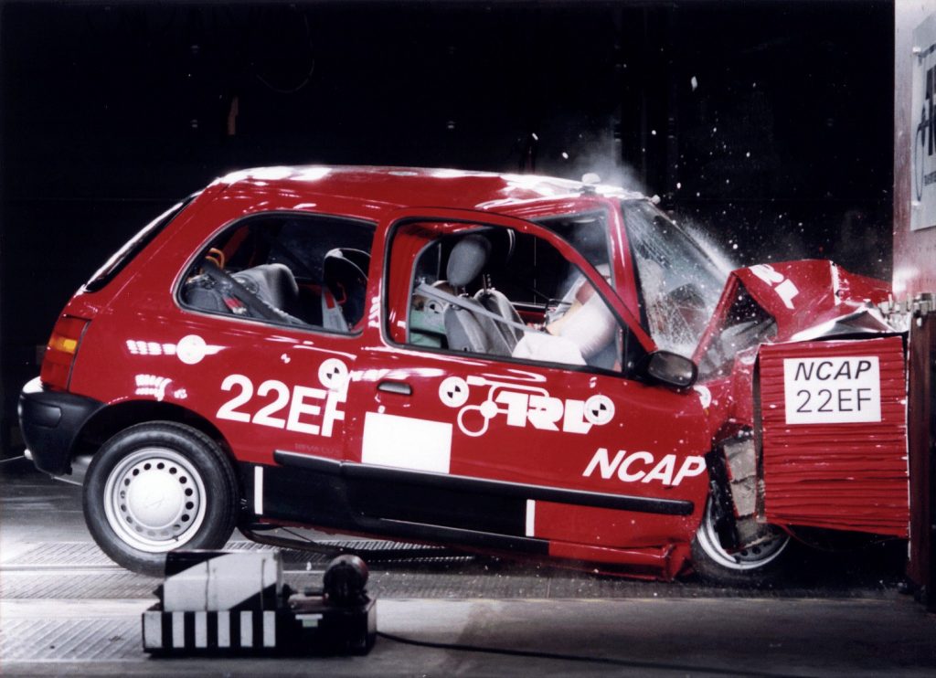 test zderzeniowy Euro NCAP