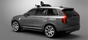 samochód autonomiczny Uber Volvo