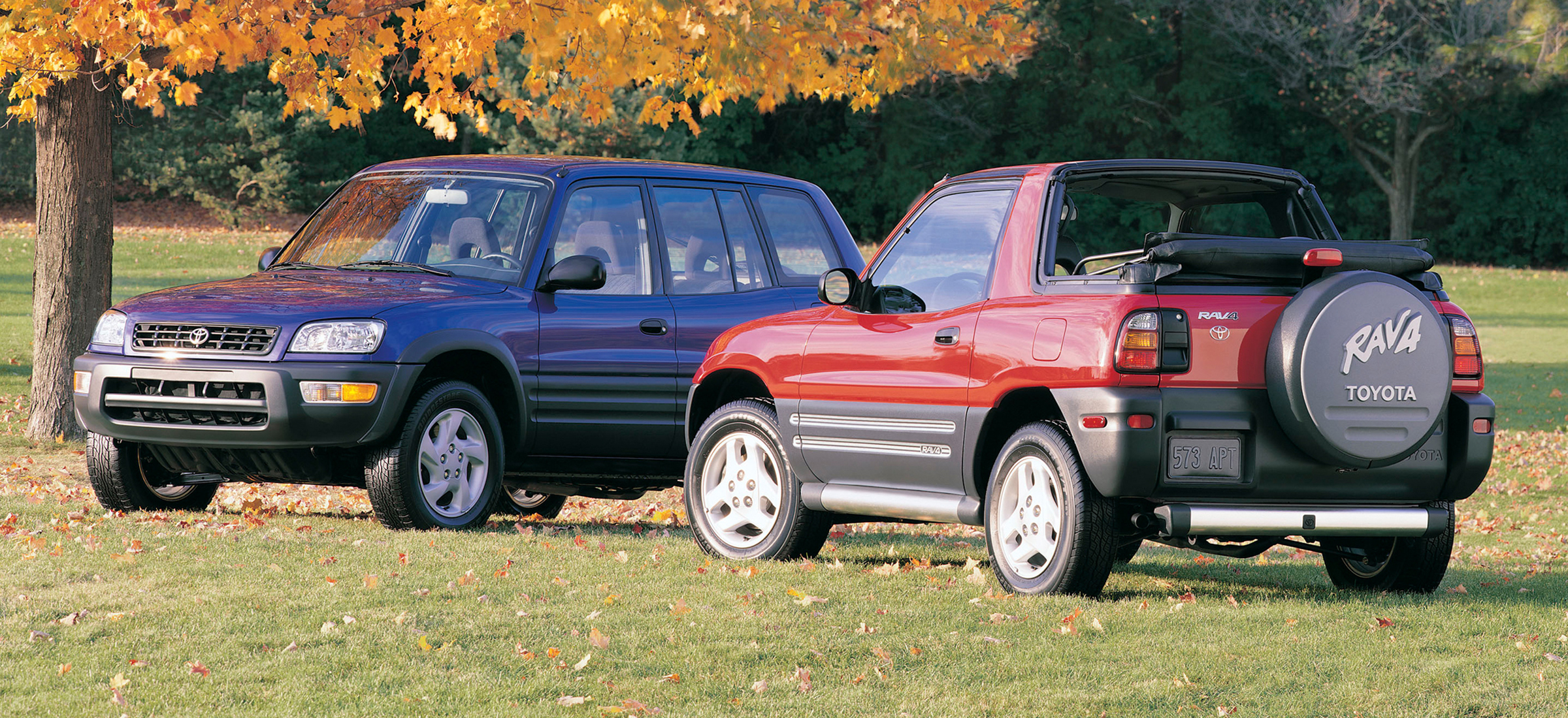 24 lata i 5 generacji: krótka historia Toyoty RAV4