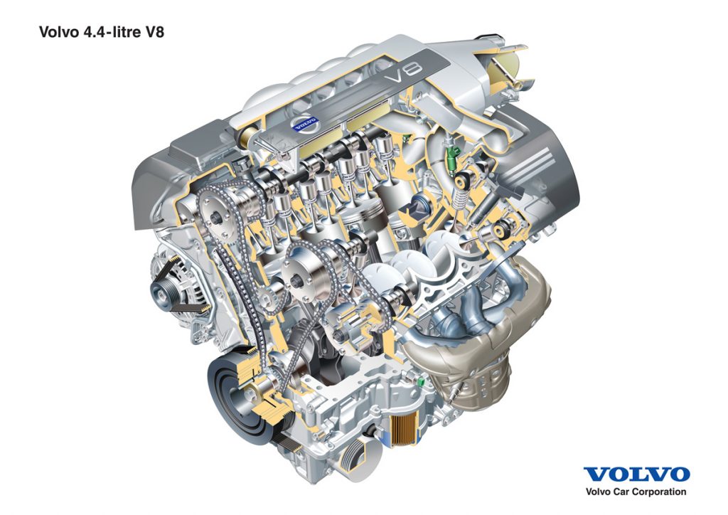 Jak to działa silnik Volvo V8 4.4 w XC90 i S80