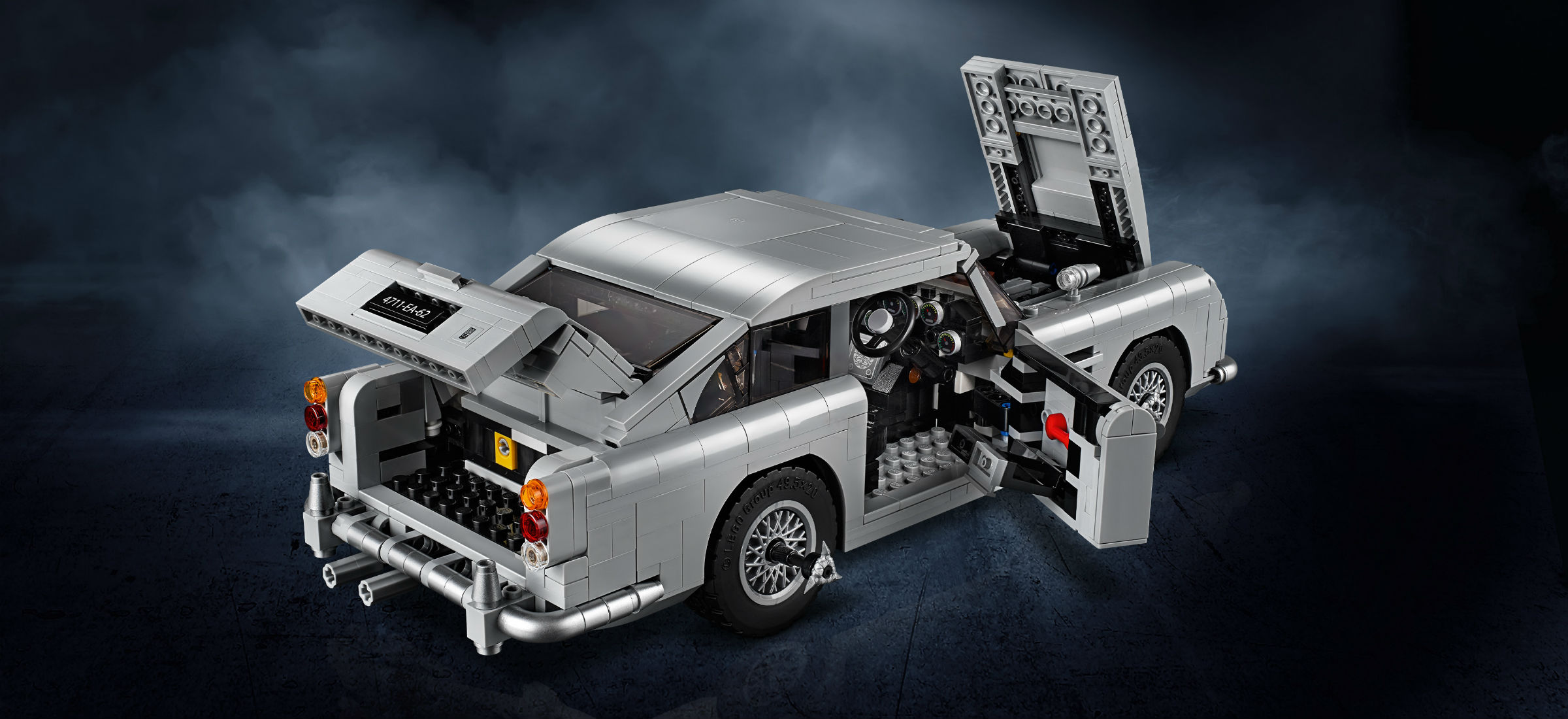 Najbardziej bondowski gadżet w historii &#8211; Aston Martin z klocków Lego