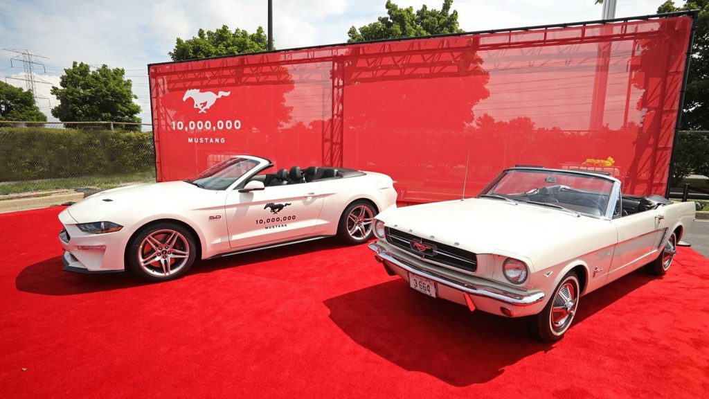 10 milionów Fordów Mustangów