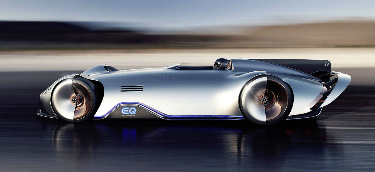 Wizja przyszłości: oto elektryczny Mercedes EQ Silver Arrow