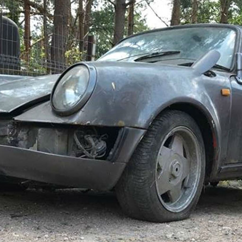 Patryk Mikiciuk chce odrestaurować Porsche 911 z częściami