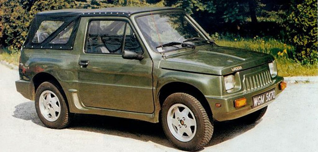 Terenowy Fiat 126p podobny do Willysa na sprzedaż. Witamy