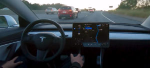 Tesla autonomiczne taksówki