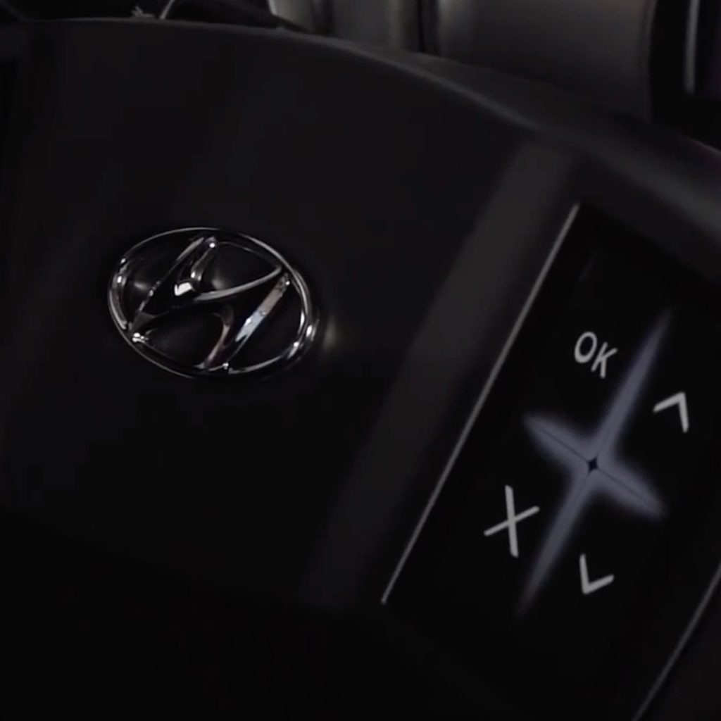 Hyundai ma nowy pomysł zastąpił przyciski na kierownicy