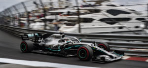 Lewis Hamilton Mercedes F1 GP Monako