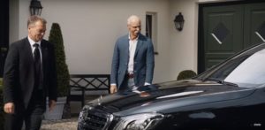 BMW reklama prezes Mercedesa