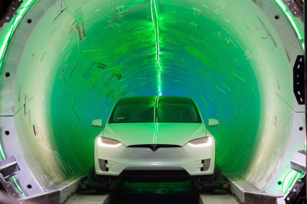 tunel Tesla