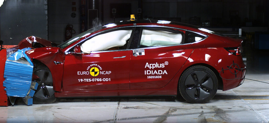 Tesla Model 3 EuroNCAP