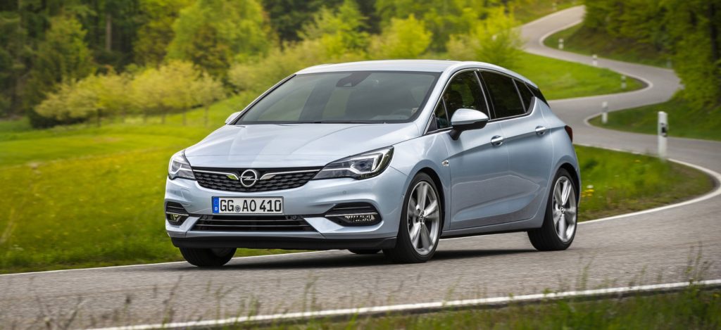 Opel Astra lifting 2019 silniki