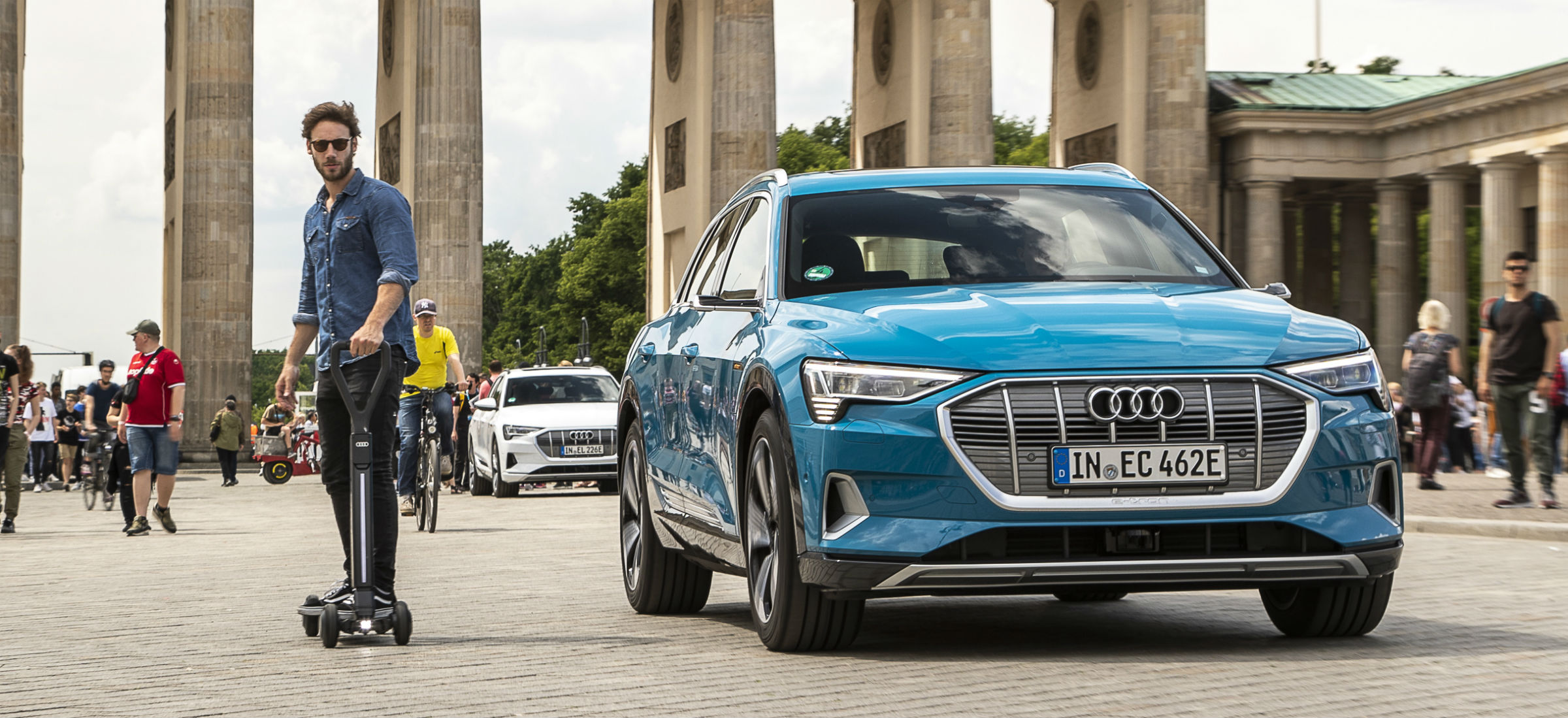 Audi e-tron hulajnoga