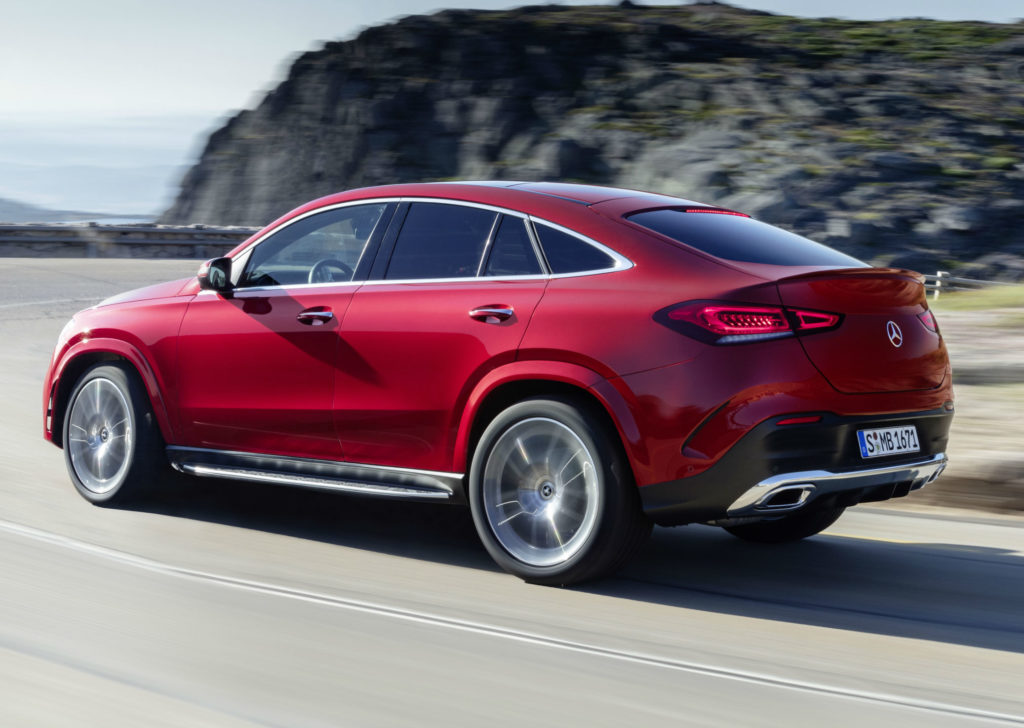 Mercedes GLE Coupe nowy model w pełnej krasie